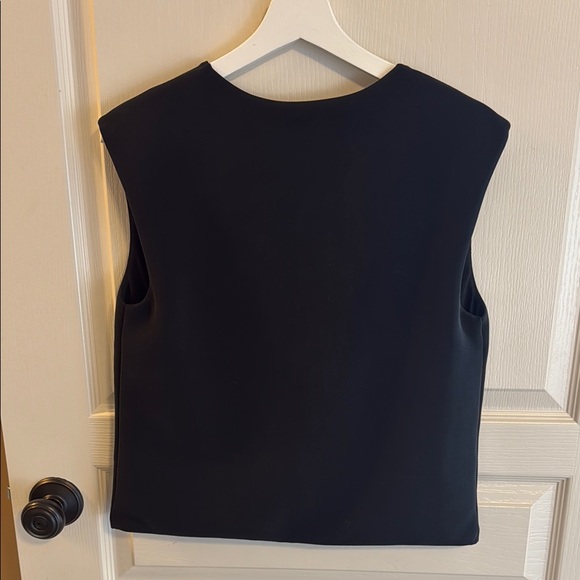 A New Day Black Boxy Tank Top - Picture 3 of 3